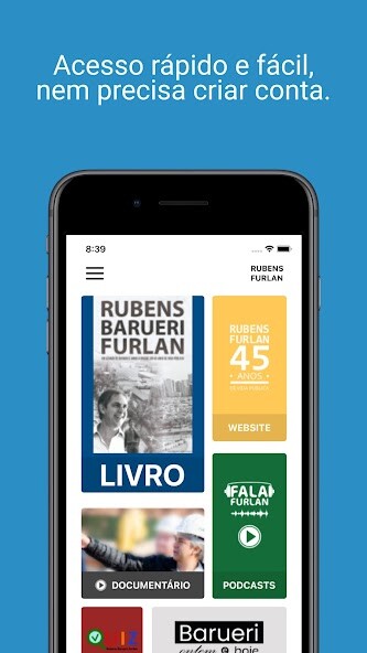 Run android online APK Rubens Barueri Furlan from MyAndroid or emulate Rubens Barueri Furlan using MyAndroid