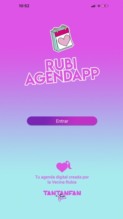 Emulate iPhone app Rubiagendapp using MyAndroid