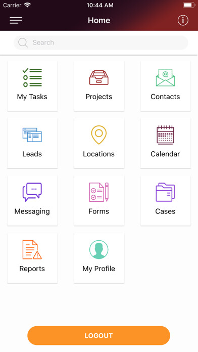 Emulate iPhone app Rubi CRM Management using MyAndroid Emulate iPhone app Rubi CRM Management using MyAndroid
