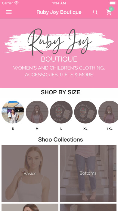 Emulate iPhone app Ruby Joy Boutique using MyAndroid Emulate iPhone app Ruby Joy Boutique using MyAndroid