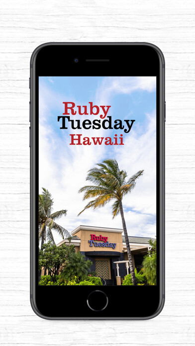Emulate iPhone app Ruby Tuesday Hawaii using MyAndroid