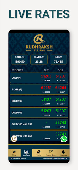 Run android online APK Rudhraksh Bullion from MyAndroid or emulate Rudhraksh Bullion using MyAndroid