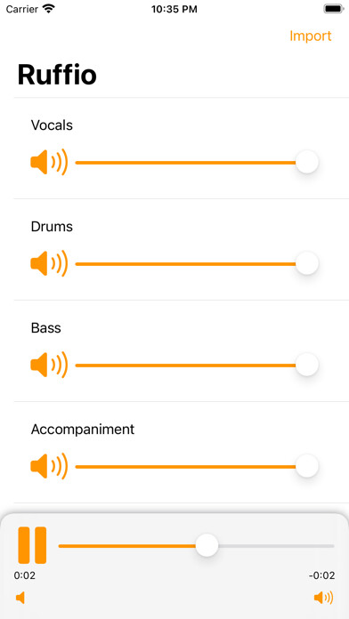 Emulate iPhone app Ruffio - AI Backing Tracks using MyAndroid Emulate iPhone app Ruffio - AI Backing Tracks using MyAndroid