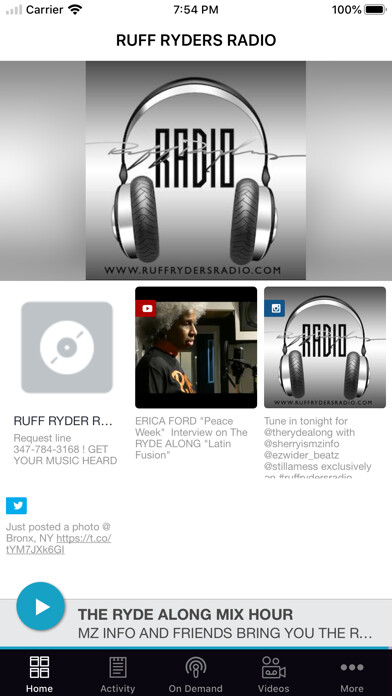 Emulate iPhone app RUFF RYDERS RADIO using MyAndroid Emulate iPhone app RUFF RYDERS RADIO using MyAndroid