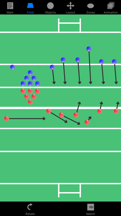 Emulate iPhone app Rugby Coach Elite using MyAndroid