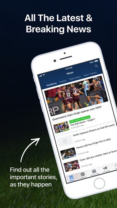 Emulate iPhone app Rugby League Live: NRL Scores using MyAndroid Emulate iPhone app Rugby League Live: NRL Scores using MyAndroid