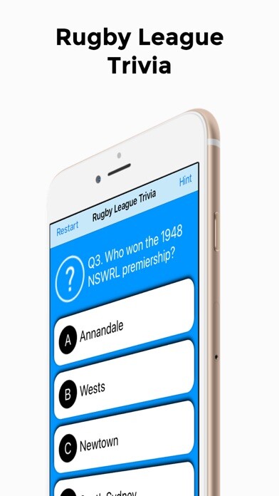 Emulate iPhone app Rugby League Trivia using MyAndroid Emulate iPhone app Rugby League Trivia using MyAndroid