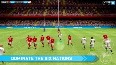 Emulate iPhone app Rugby Nations 19 using MyAndroid