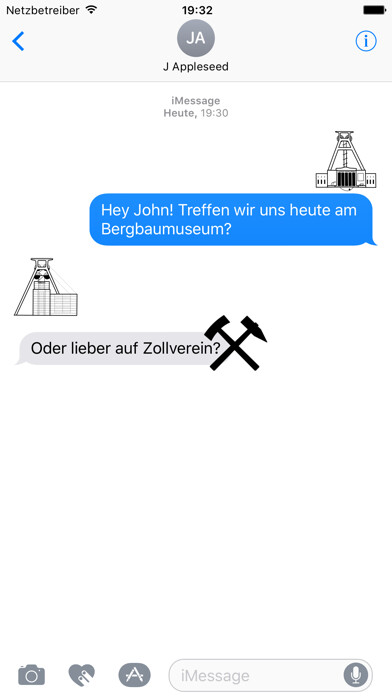 Emulate iPhone app Ruhrgebiet using MyAndroid