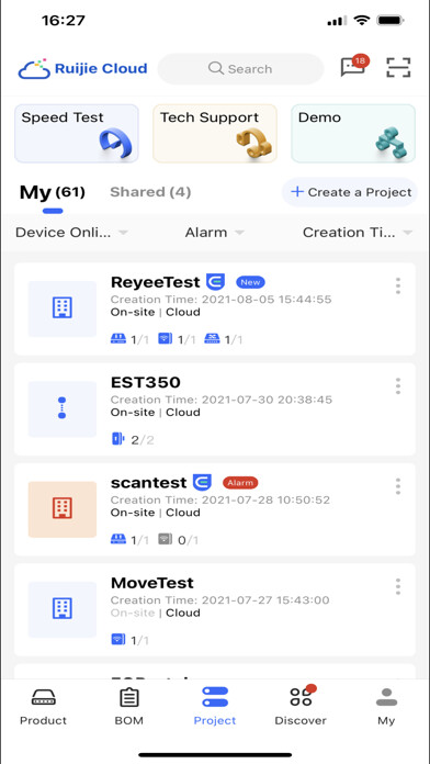 Emulate iPhone app Ruijie Cloud using MyAndroid Emulate iPhone app Ruijie Cloud using MyAndroid