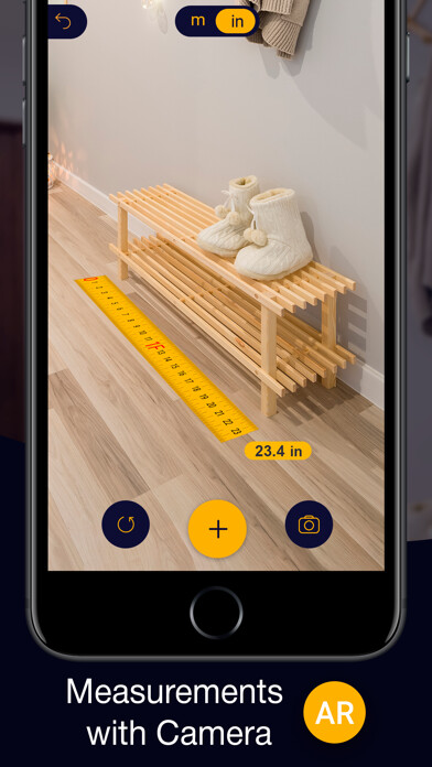 Emulate iPhone app Ruler App + AR Tape Measure using MyAndroid Emulate iPhone app Ruler App + AR Tape Measure using MyAndroid