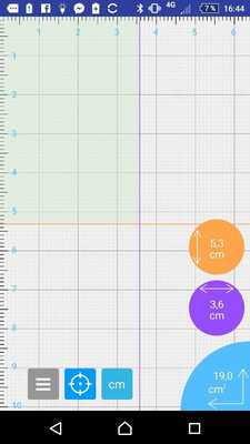 Emulate Android APK Ruler Area Measurement (cm, inch) Emulate Android APK Ruler Area Measurement (cm, inch)