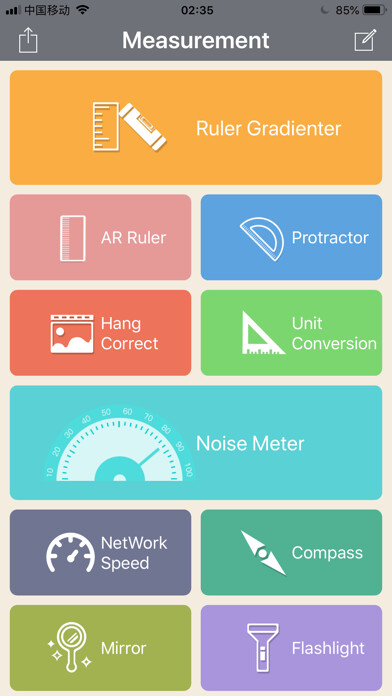 Emulate iPhone app RulerGradienter using MyAndroid Emulate iPhone app RulerGradienter using MyAndroid
