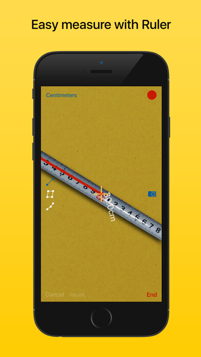Emulate iPhone app Ruler lite:tape measure length using MyAndroid Emulate iPhone app Ruler lite:tape measure length using MyAndroid
