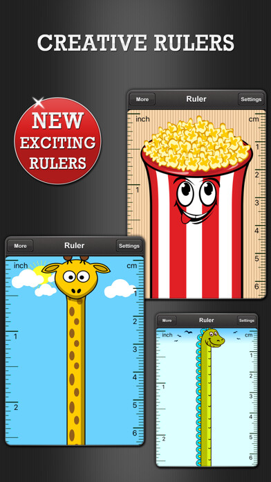 Emulate iPhone app Ruler : Measure With Phone using MyAndroid Emulate iPhone app Ruler : Measure With Phone using MyAndroid