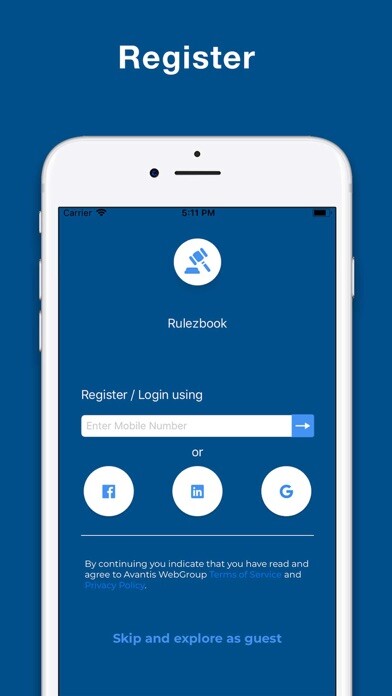 Run android online APK RuleZbook from MyAndroid or emulate RuleZbook using MyAndroid