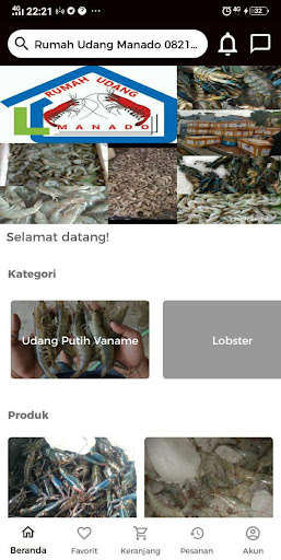Run android online APK Rumah Udang Manado from MyAndroid or emulate Rumah Udang Manado using MyAndroid