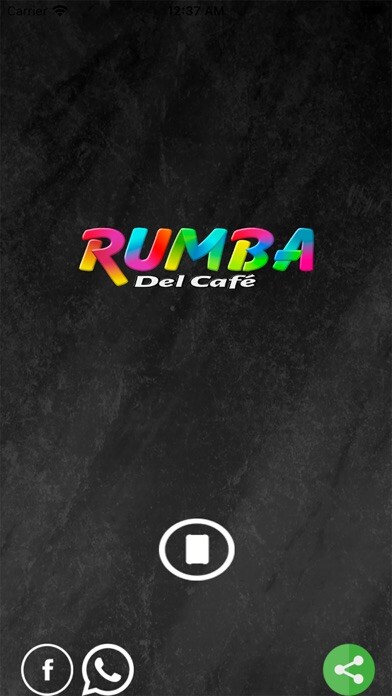 Emulate iPhone app Rumba del Café using MyAndroid