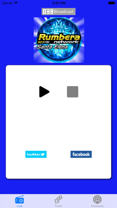 Emulate Android APK Rumbera Network 92.9 FM
