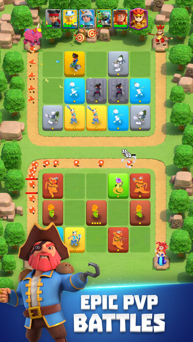 Emulate iPhone app Rumble Rivals: Tower Defense using MyAndroid