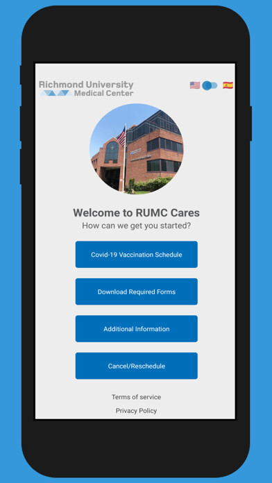 Emulate iPhone app RUMC Cares using MyAndroid Emulate iPhone app RUMC Cares using MyAndroid