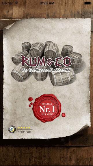 Emulate iPhone app Rum&Co der Spirituosen Fachhandel using MyAndroid Emulate iPhone app Rum&Co der Spirituosen Fachhandel using MyAndroid