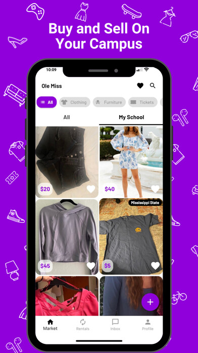 Emulate iPhone app rumie- College Marketplace using MyAndroid Emulate iPhone app rumie- College Marketplace using MyAndroid