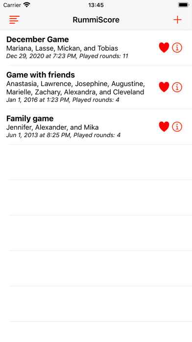 Emulate iPhone app RummiScore using MyAndroid Emulate iPhone app RummiScore using MyAndroid