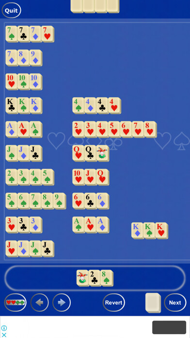 Emulate iPhone app Rummy Cubes using MyAndroid