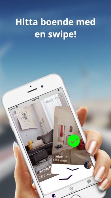 Emulate iPhone app Rumster - Hitta Boende Enkelt using MyAndroid