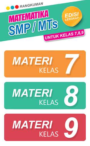 Run android online APK Rumus Matematika SMP MTS Terlengkap from MyAndroid or emulate Rumus Matematika SMP MTS Terlengkap using MyAndroid