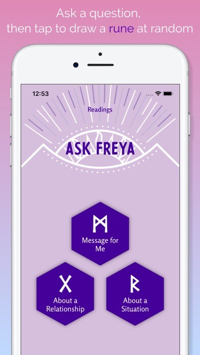 Emulate iPhone app Runa: Rune Reading Your Life using MyAndroid
