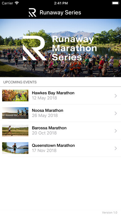 Emulate iPhone app Runaway Marathon Series using MyAndroid