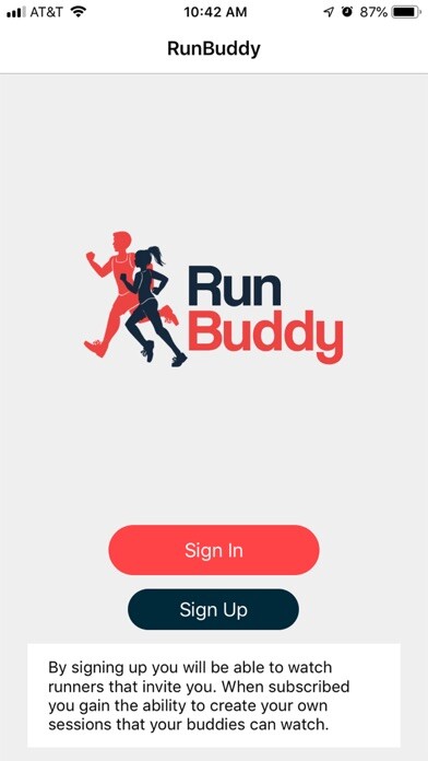 Emulate iPhone app RunBuddy - Safe Running using MyAndroid Emulate iPhone app RunBuddy - Safe Running using MyAndroid