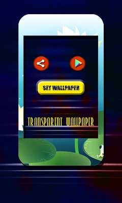 Emulate Android APK Run Cam Transparent  WallPaper
