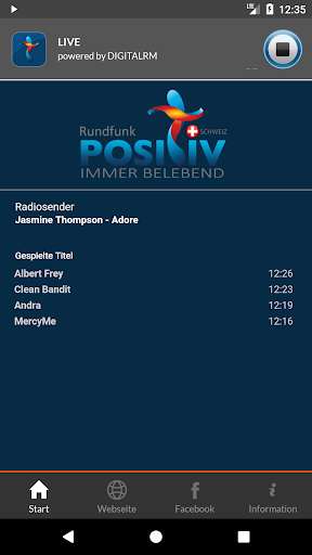 Run android online APK Rundfunk Positiv Schweiz from MyAndroid or emulate Rundfunk Positiv Schweiz using MyAndroid Run android online APK Rundfunk Positiv Schweiz from MyAndroid or emulate Rundfunk Positiv Schweiz using MyAndroid