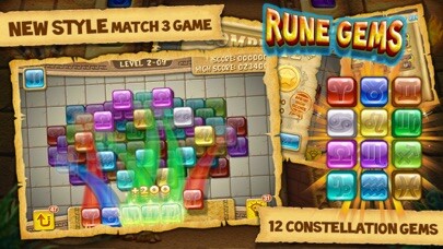 Emulate iPhone app Rune Gems - Deluxe using MyAndroid