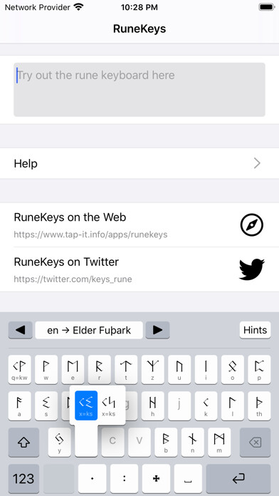 Emulate iPhone app RuneKeys using MyAndroid Emulate iPhone app RuneKeys using MyAndroid