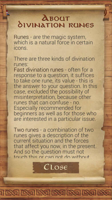 Emulate iPhone app Runes - pocket advisor using MyAndroid Emulate iPhone app Runes - pocket advisor using MyAndroid