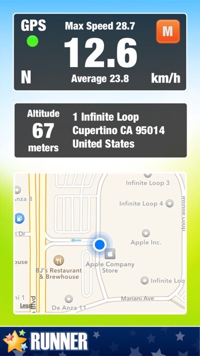 Emulate iPhone app Runner - GPS Walk Tracker using MyAndroid Emulate iPhone app Runner - GPS Walk Tracker using MyAndroid