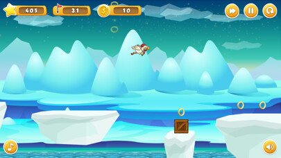 Emulate iPhone app Running Games : Hurry Chicken Run racing game free using MyAndroid