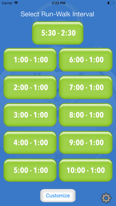 Emulate iPhone app Running Interval Timer Pro using MyAndroid Emulate iPhone app Running Interval Timer Pro using MyAndroid