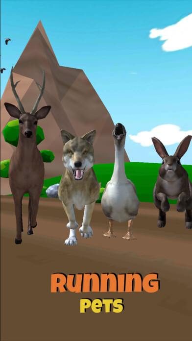 Emulate iPhone app Running Pets using MyAndroid