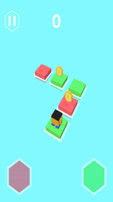 Emulate iPhone app Running Step Stones using MyAndroid