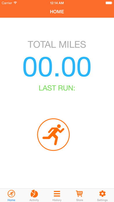 Emulate iPhone app Running tracker & step tracker using MyAndroid