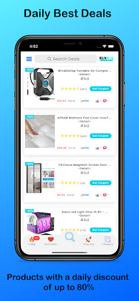 Run android online APK Run Run Deals - Deals  Coupon from MyAndroid or emulate Run Run Deals - Deals  Coupon using MyAndroid