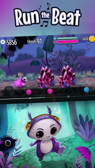 Emulate iPhone app Run the Beat using MyAndroid