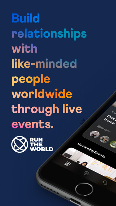 Emulate iPhone app Run The World: Virtual Events using MyAndroid