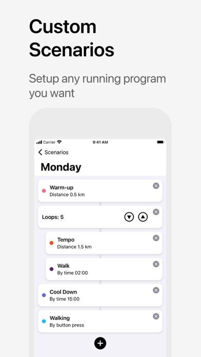 Emulate iPhone app Run tracker: interval timer using MyAndroid Emulate iPhone app Run tracker: interval timer using MyAndroid