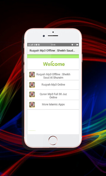 Run android online APK Ruqyah Mp3 Offline : Sheikh Saud Al Shuraim from MyAndroid or emulate Ruqyah Mp3 Offline : Sheikh Saud Al Shuraim using MyAndroid